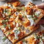 Buffalo Chicken Flatbread - featured image