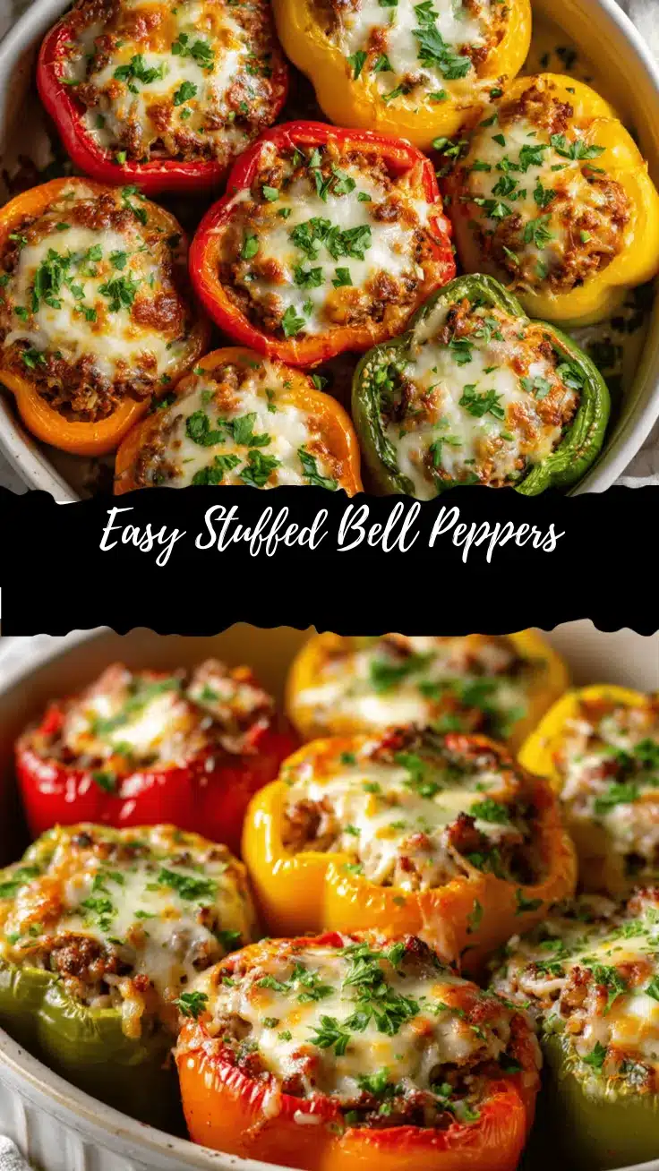 easy stuffed bell peppers recipe