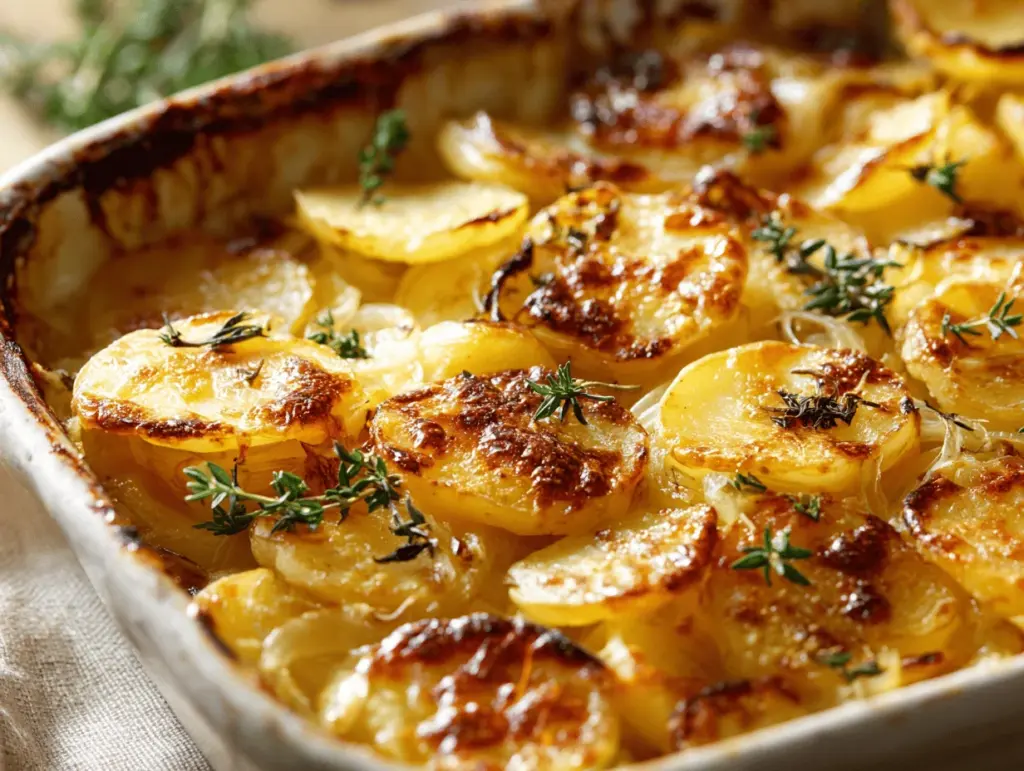 French Onion Potato Bake - featured image