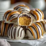 Salted Caramel Pumpkin Pie Truffles - featured image